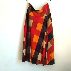 Summer skirt size 44 long lined skirt